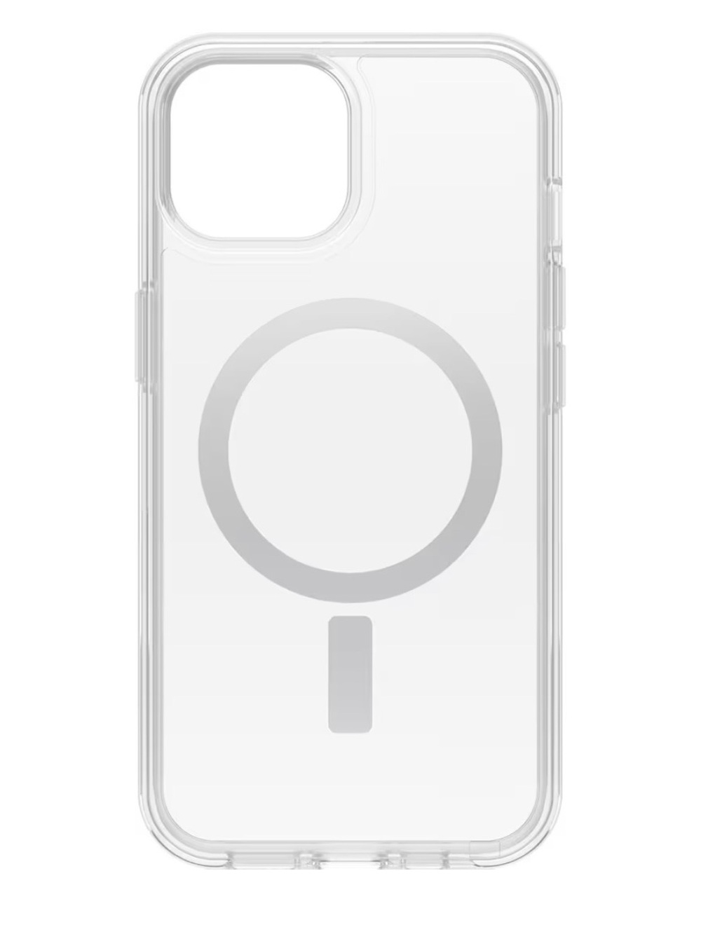OtterBox Symmetry Series Clear Case. Snaps to MagSafe. iPhone 15